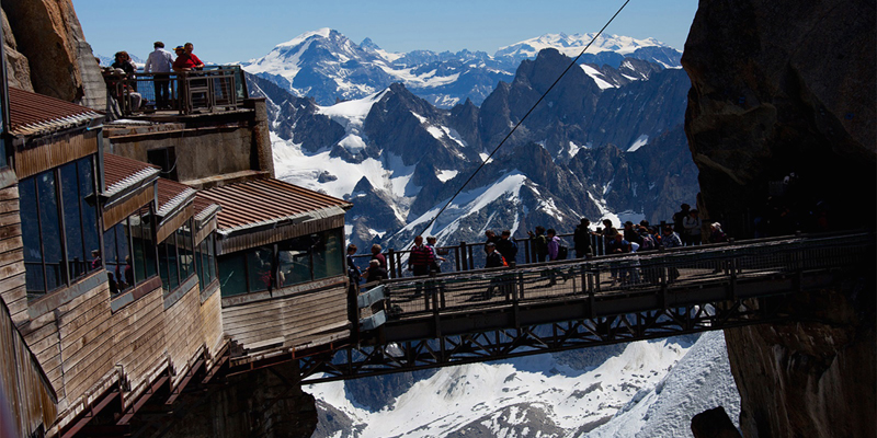 南针峰观景平台 Aiguille du Midi