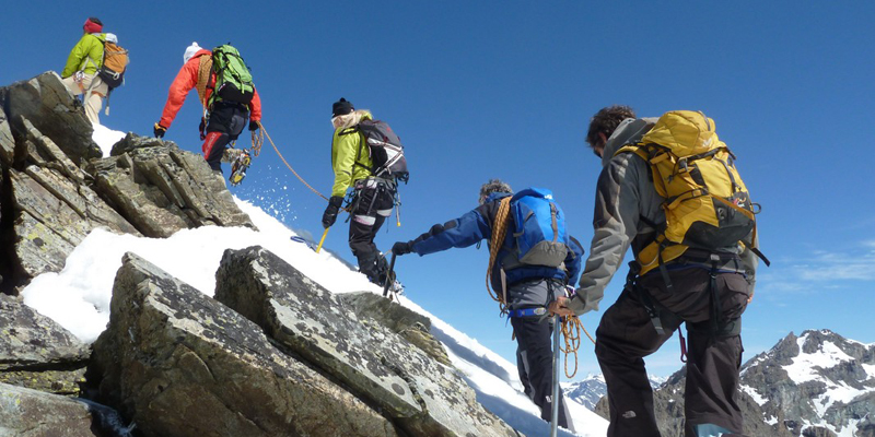 登勃朗峰初级训练 Initiation d'Alpinism
