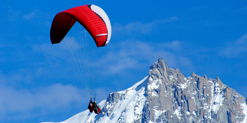 高山滑翔伞 Parapente