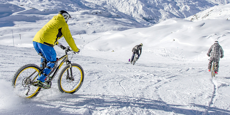 VTT Sur Neige 雪上山地车