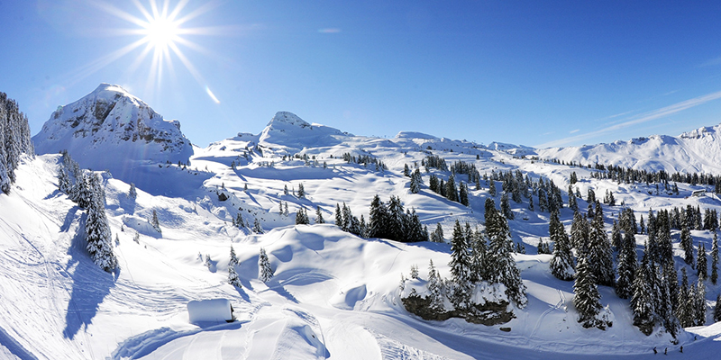 chatel 雪道