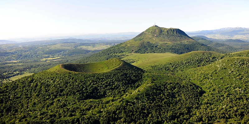 Puy de pariou et Puy de dome